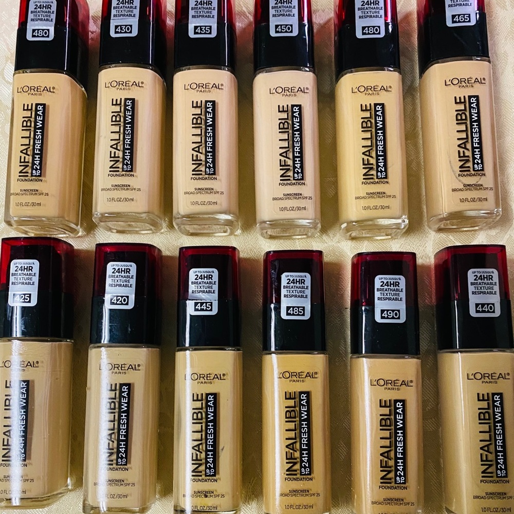 L’ORÉAL PARIS INFALLIBLE FOUNDATION.